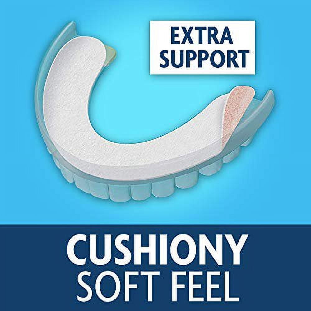 4 Pack - Sea Bond Secure Denture Adhesive Seals, Fresh Mint Lowers, All-Day-Hold, Mess-Free, 30 Count