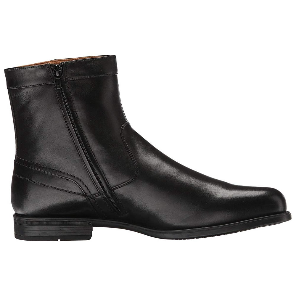 florsheim men's midtown plain toe zip boot size 14 black