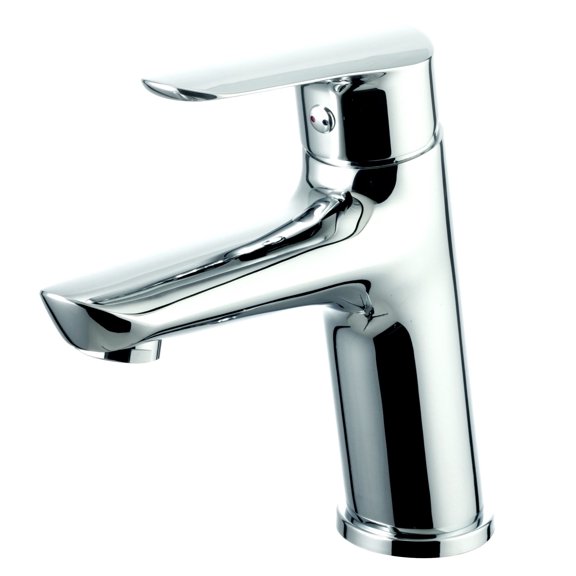 EVIVA Serin Single Handle (Lever) Bathroom Sink Faucet (Brushed Nickel)