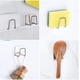 thumbnail image 4 of Paquete de 2 soportes autoadhesivos para esponja de cocina, montaje sin perforación, acero inoxidable, resistente al óxido e impermeable, plateado Sincero Electrónica, 4 of 5