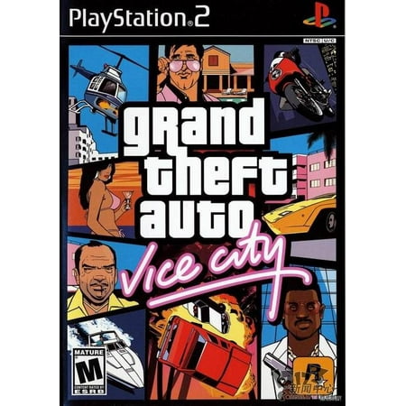 Grand Theft Auto Vice City - PS2 (Refurbished) (Best Car In Vice City)