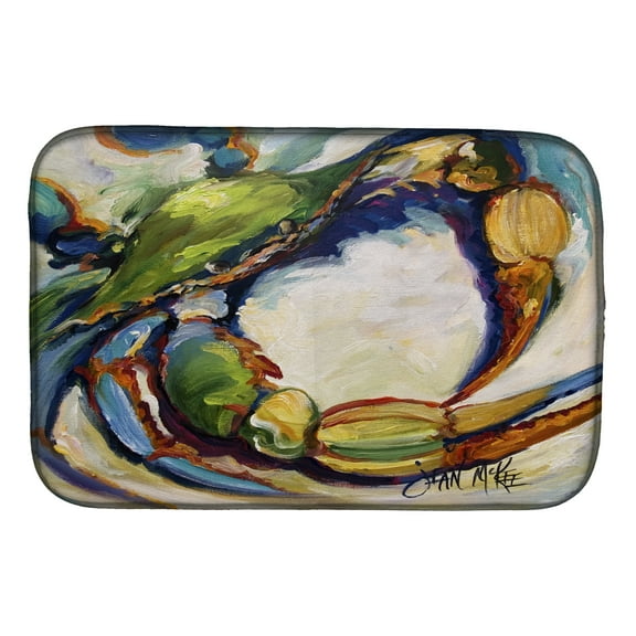 Blue Crab Dish Drying Mat