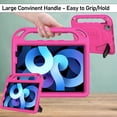 thumbnail image 4 of LTROP Case for iPad Air 5th/4th Generation Case(2022/2020), iPad Pro 11 Case 2021/2020/2018, Built-in Screen Protector, Shockproof Handle Stand Kids Case for iPad Air 5/4 10.9” and iPad Pro 11”, Rose, 4 of 8