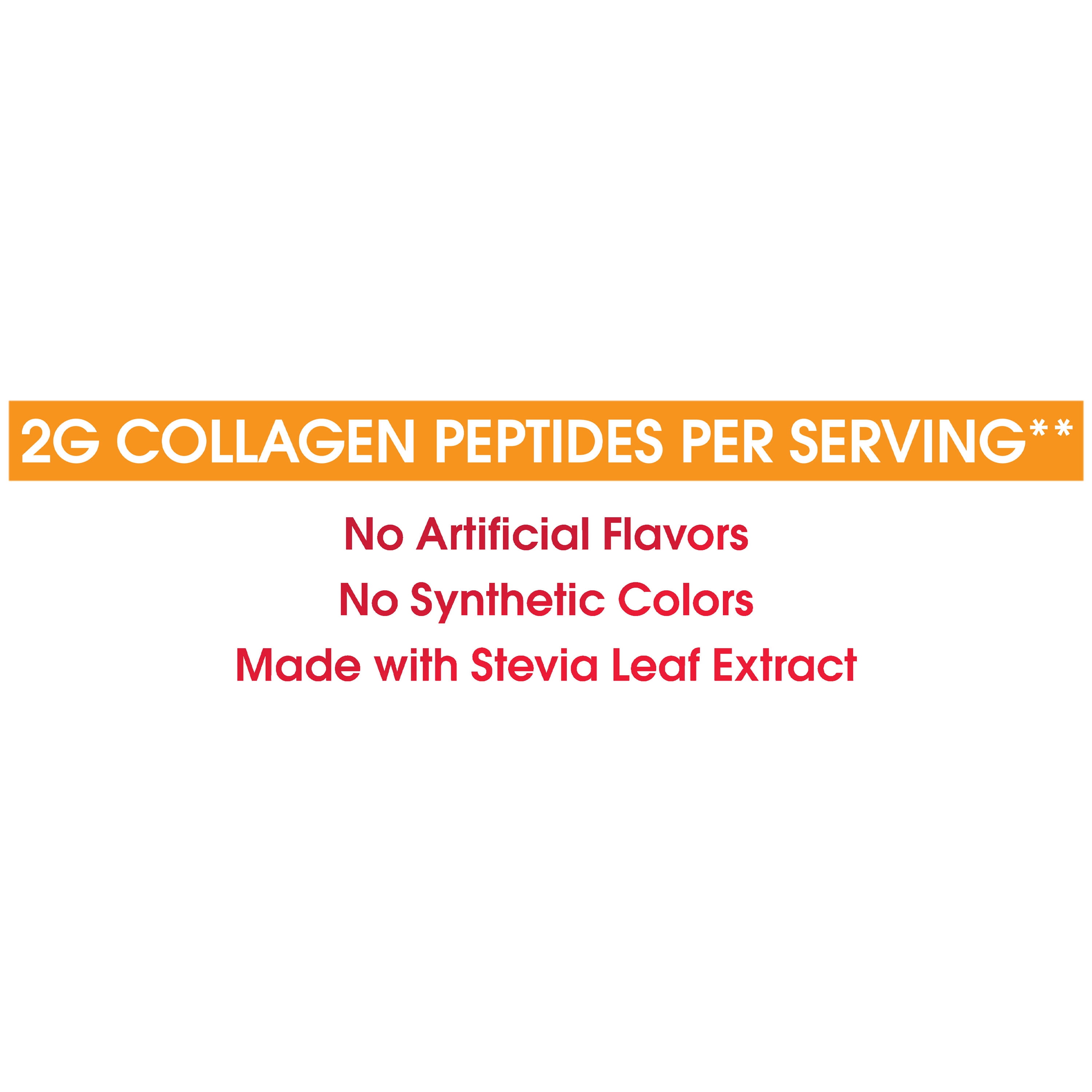 Great Value Collagen Drink Mix, Strawberry Lemonade, 2.2 oz