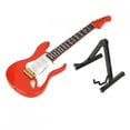thumbnail image 4 of Spptty Music Instrument Model Home Decor Beautiful Electric Guitar Model Basswood Craft, 4 of 8