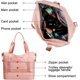 thumbnail image 4 of Sac de Voyage 35L Weekend Sac bandoulire, Sac de Sport Spar Sec et Humide Sac de Course Impermable para mujer hombre Sport Gym Weekender Sac Fourr, 4 of 5