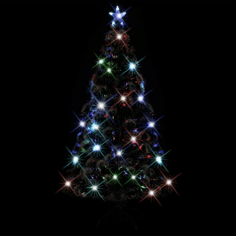 6Ft Artificial Christmas Tree with USB String Lights & Remote & Timer, 240  LED 8 Lighting Modes 850 Branches Tips Metal Base Stand- Detachable Fake