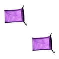 thumbnail image 4 of Transemion Dive Swimming Drawstring Mesh Bag Storage for Gear Diving Snorkel Purple 9 Inch x 6.5 Inch 2Set, 4 of 6