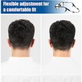 thumbnail image 3 of Paquete de 3 correas de silicona para gafas con 3 pares de ganchos para las orejas, soporte ajustable para correa de gafas de sol, correa para gafas, 3 of 5