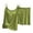 A-Green1092, variant on XIAONU Womens Solid Camisole Set Loose Sleeveless Scoop Neck Sleep Set Soft Cozy Sleep Camisoles