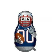Mayflower Products 39" Anagram Nfl New England Patriots Football Player Foil Balloon, Multicolor
