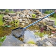 thumbnail image 6 of PondH2o Heavy Duty Water Garden Koi Fish Pond Sludge Skimmer Net Head 18" With Ruberized Mesh, Telescopic Pole Extends to 9 Foot, Skimming Net With Extendable Pole, Tool, 6 of 8