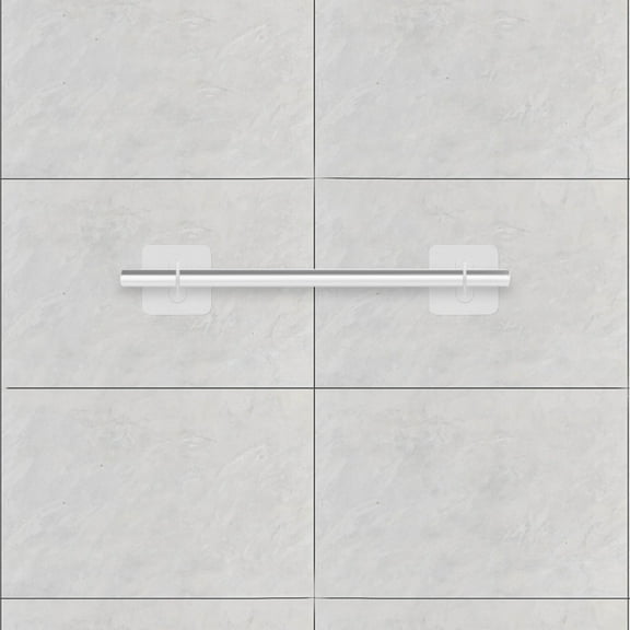 10pcs No Drill Needed Curtain Rod Holders Self Adhesive Rod Brackets Stick On Curtain Rod Hooks Curtain Hangers For Bathroom Bedroom