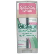 Mitchum Smart Solid Clinical Performance Powder Anti-Perspirant 2.5 Oz