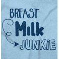 thumbnail image 2 of Brisco Brands Breast Milk Junkie Breastfeeding Unisex Baby Bodysuits, 2 of 7