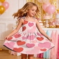 thumbnail image 2 of Zpanxa Girl Dress Girl's Tiered Pocket Sundress Floral Spaghetti Strap Sleeveless Casual Dresses Pink 9 Years, 2 of 9