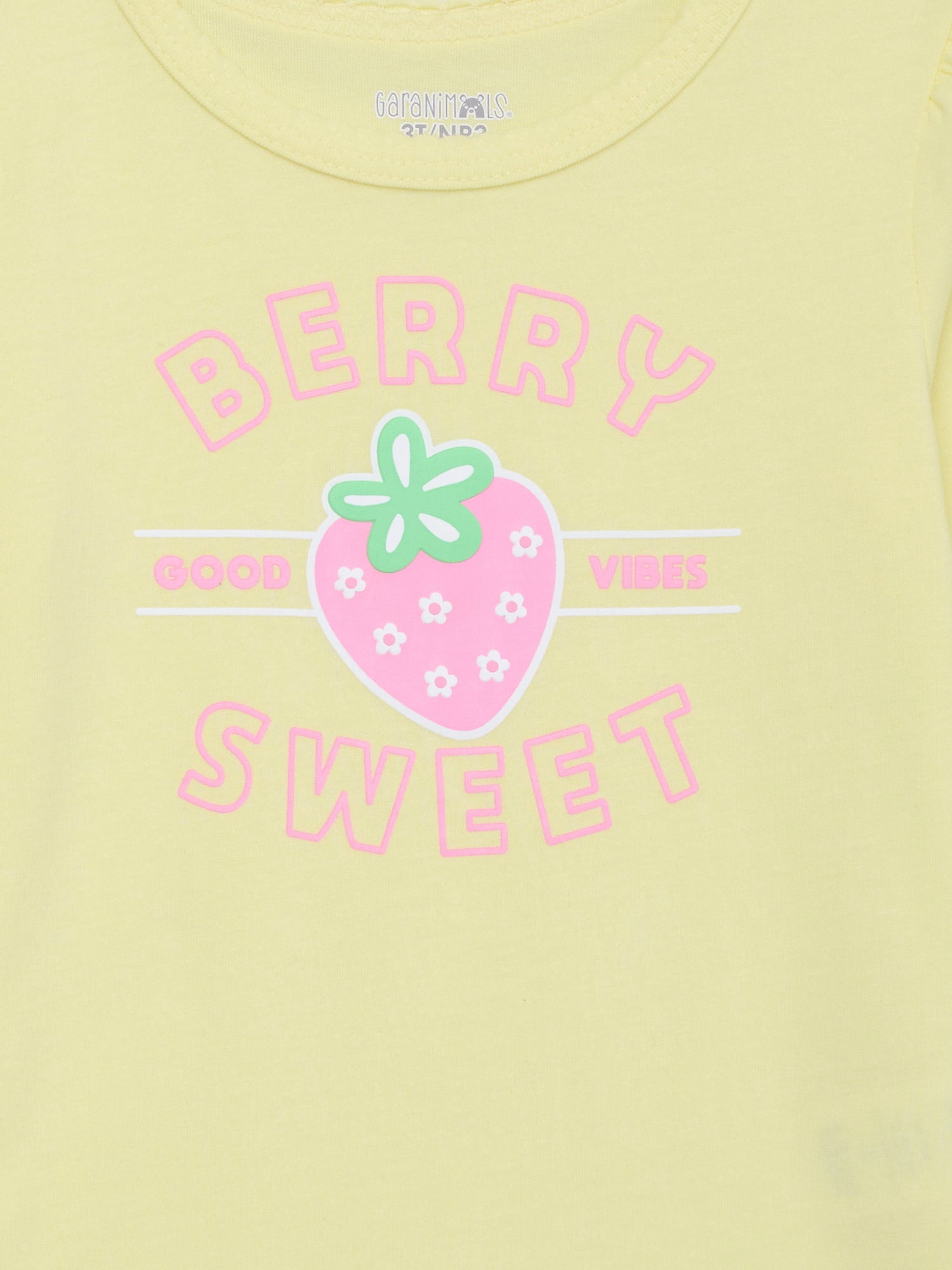 Garanimals Toddler Girl Long Sleeve Graphic T-Shirt, Sizes 18M-5T