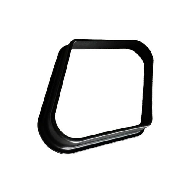 Soidarity Estante de 9 bolas de billar ABS, reemplazo portátil, rombo lavable geométrico, estante de salón de billar liso de alta resistencia Deportes y aire libre