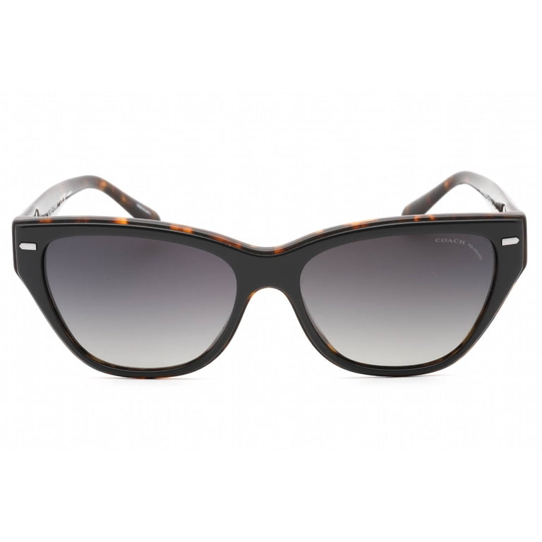 Sunglasses Coach HC 8370 F 5764T3 Ch660 Black / Dark  display picture 3