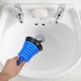 thumbnail image 4 of Sink Drain Plunger Small Hand Plunger Drain Plunger Kitchen Bathroom Toilet Drain Sink Plunger Plumber Helper for Bathroom Kitchen Sinks Bath and Show, 4 of 4