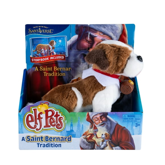 Elf n the Shelf - Elf Pets®: A Saint Bernard Tradition
