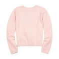 thumbnail image 2 of Le Chic Girl's Peach Cardigan with Sequin Bows, Sizes 3-14 - 3/98, 2 of 2