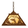 thumbnail image 7 of Meyda Tiffany 159801 Leaping Trout 2 Light 22" Wide Pendant - Earth, 7 of 7