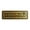 Brushed Gold, variant on Signs ByLITA Standard Talk To Us If You Have a Question Door or Wall Sign Durable ABS Plastic | Laser Engraved | Easy Installation | Elegant Design Sign (Black) - Large