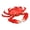 A 35cm, variant on YIFAEUX Realistic Crab Plush Pillow Soft Marine Animal Stuffed Toy Cute Ocean Life Decor for Bed Sofa Aquarium-Themed Gift for Kids Collectors