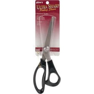 8-Inch Multipurpose Shears - Titanium Bonded Straight Blade, Cuts Up To 40 Layers, Ergonomic Offset Handle (Right-Hand)