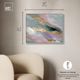 thumbnail image 4 of Gemstone Hues II Canvas Print Geode Art by Art Remedy, Silver Frame, 24 x 20, 4 of 6