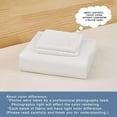 thumbnail image 3 of Duvet Cover King 100% Washed Microfiber 3pcs Bedding Set,Solid Color-Soft and Breathable with Zipper Closure & Corner Ties, Pure White, 3 of 5