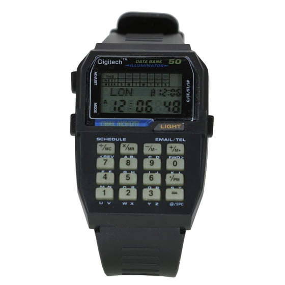 databank calculator watch