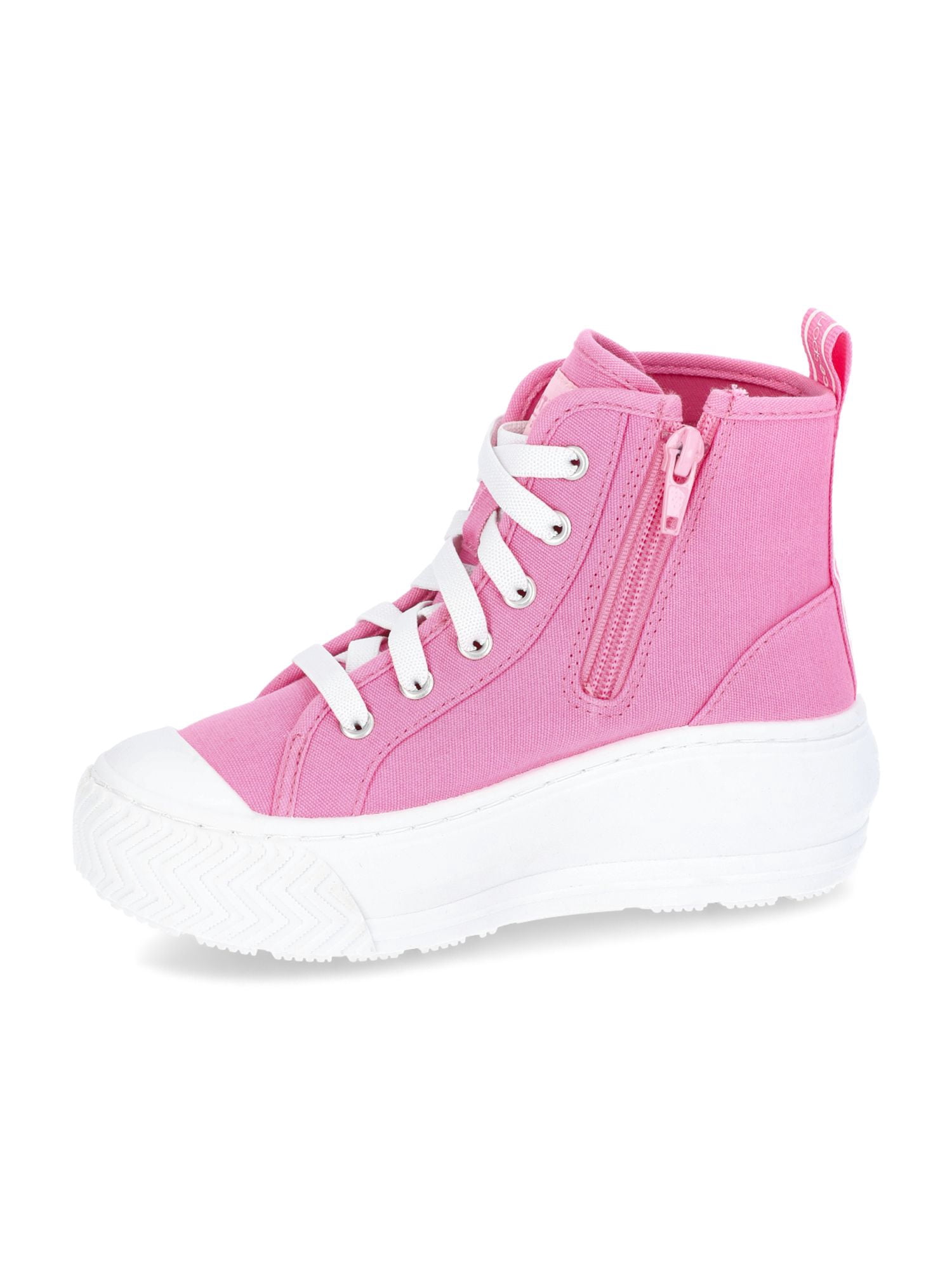 Justice Little and Big Girls' High Top Sneakers, Sizes 13-5