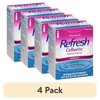 (4 pack) REFRESH CELLUVISC Lubricant Eye Gel Single-Use Containers 30 ea