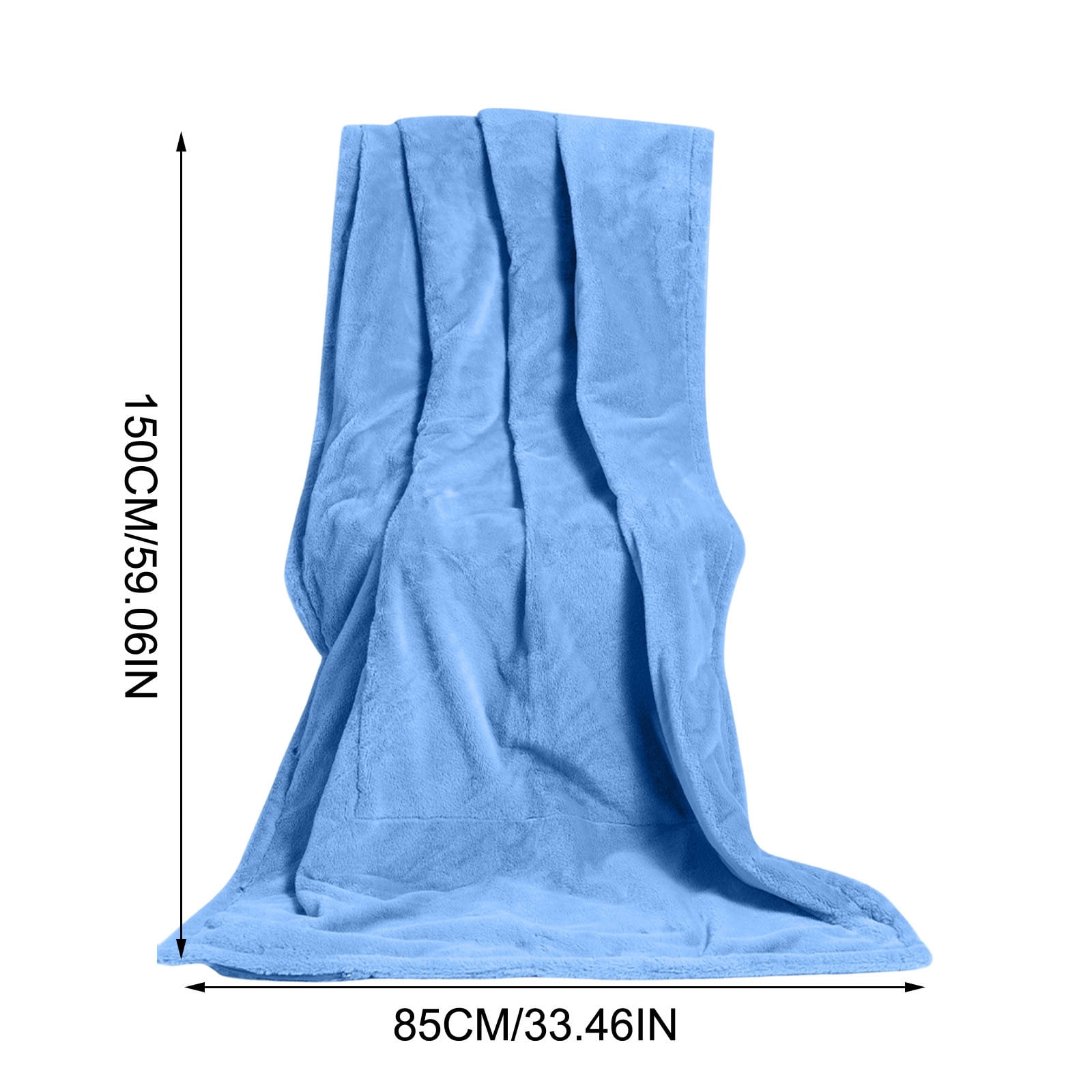 USB Electric Heating Blanket Multi-Function Warm Throw Portable Heated Shawl with 3 Temperature Settings Overheat Protection Microfiber Material for Office Car Home Use