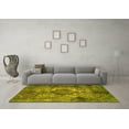 thumbnail image 3 of Ahgly Company Indoor Rectangle Oriental Yellow Industrial Area Rugs, 5' x 7', 3 of 4