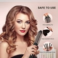 Beach Wave Curling Iron Wand, 5 in 1 Hair Waver 3 Barrel