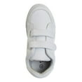 thumbnail image 5 of Unisex Toddler Lightweight Sneakers (Sizes 7–10), White, Size: 9, 5 of 6