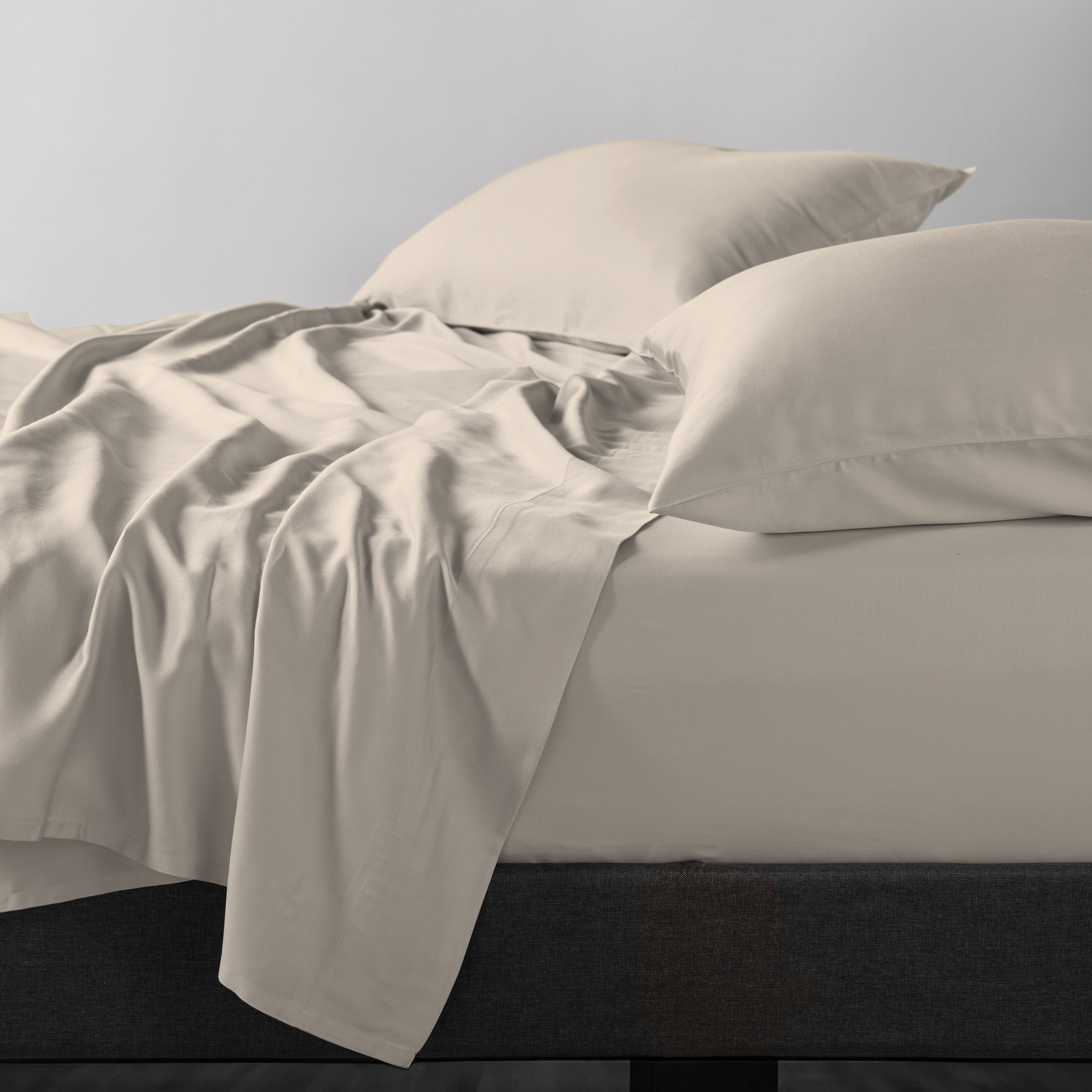 Allswell 4-Piece Soft & Silky Luxury 100% TENCEL™ Sheets Set, Vanilla Dream, Full