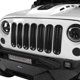 thumbnail image 4 of Insertos de parrilla Hooke Road para Jeep Wrangler JK, color negro mate, 4 of 9