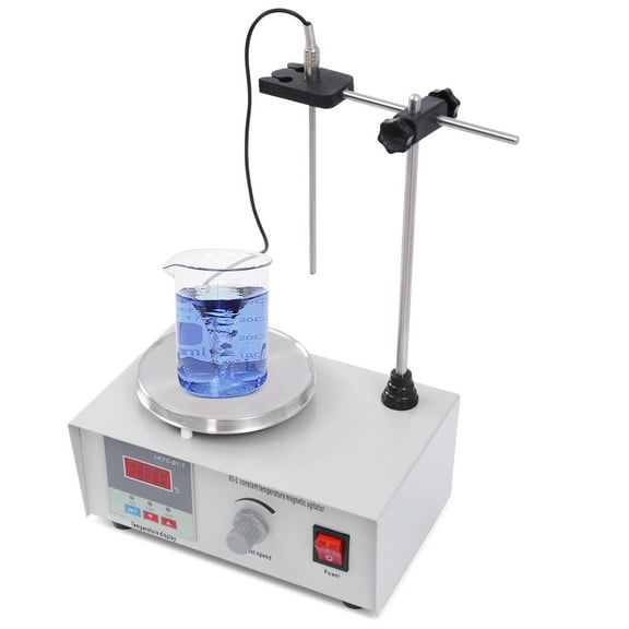 2000ml Magnetic Stirrer Digital Hotplate Hotplate Mixer Stir Bar Heater Plate