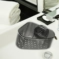 thumbnail image 3 of Corner Sponge Holder with Strong Suction Cup - Kitchen Sink Caddy Organizer for Bathroom & Kitchen, Movable Soap Dish, Space-Saving Sponge and Dish Cloth Storage, 3 of 3