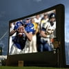 Elite Outdoors Backyard 20 Feet Inflatable Movie Screen Front and Rear Projection