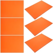 USHOBE 50 Sheets of Two Sided Crafts Paper Orange Craft Paper for Handmade Projects and Art Creation