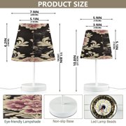 YAZAOO Table Lamp Creative Petals Of Elegance Pattern Simple Pattern Night Light