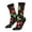 2 Black-1, variant on Sweet Red Cherry Crew Socks for Men & Women, Breathable Casual Athletic Ankle Socks