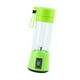 thumbnail image 5 of Licuadora portátil, Mini vaso de batidora, mezclador Personal de frutas, exprimidor eléctrico de 400ml, exprimidor de cítricos para ejercicio, Verde, 5 of 9