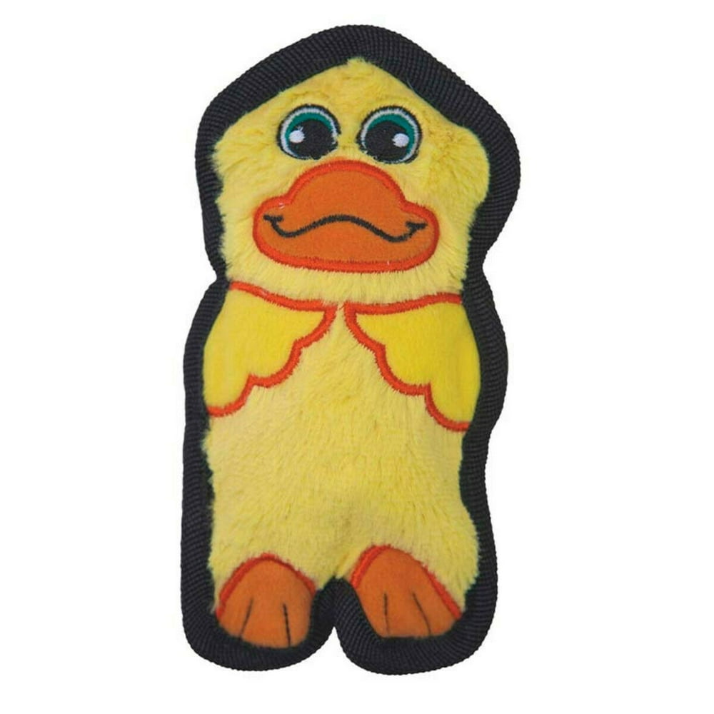 Invincibles Dog Toy Tough Durable Squeaker Tugs Choose Pig Dog or Duck