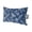 Navy Blue, variant on Purple Floral Outdoor Pillows for Chaise Lounge Chair Waterproof Lumbar Pillows with Insert&Adjustable Elastic Strap Beach Headrest Pillow Spring Botanical Flowers Rustic Neck Pillow for Pool 12"x20"